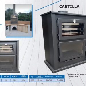 BARBACOA CON HORNO CASTILLA. -HNOS GOMEZ