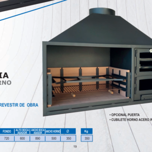 BARBACOA CON HORNO GALICIA. -HNOS GOMEZ