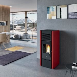 ESTUFA PELLET CANALIZABLE GIUSY 14KW. EVA CALOR