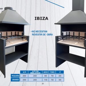 BARBACOA DE LEÑA IBIZA. -HNOS GOMEZ