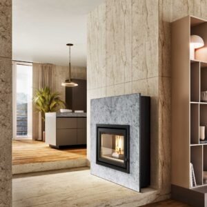 ESTUFA PELLET SLIM PIETRO 9KW. EVA CALOR