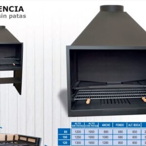 BARBACOA DE LEÑA MODELO VALENCIA. -HNOS GOMEZ